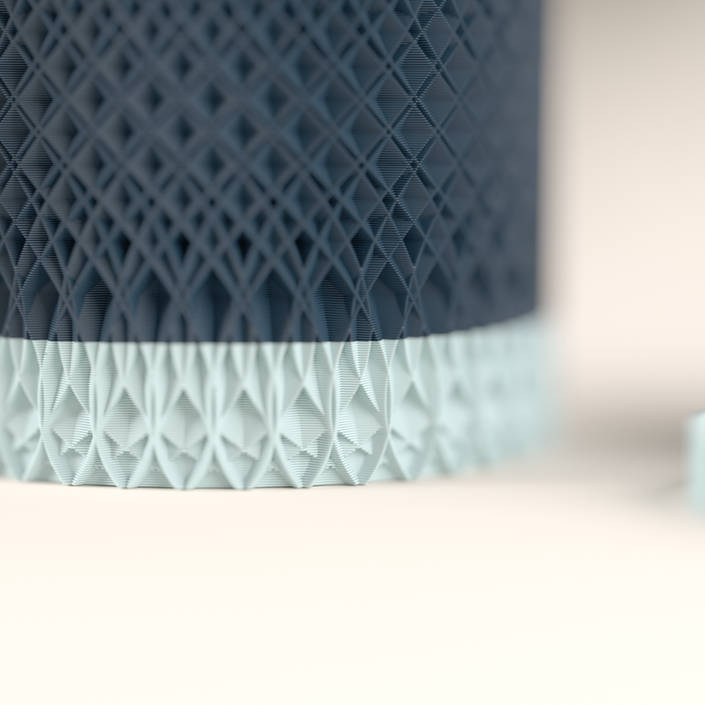 Intricate Design Planter with Integrated Drip tray