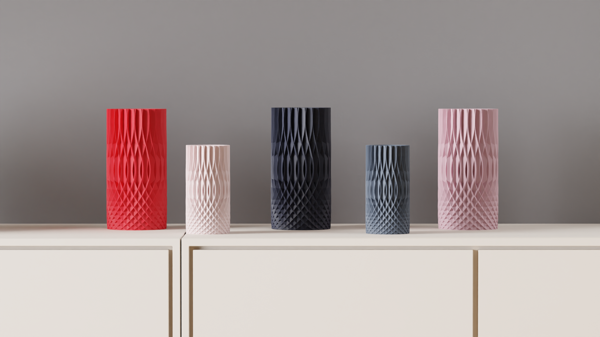 Modern Vase. Intricate Spiral Vase. Modern Decor