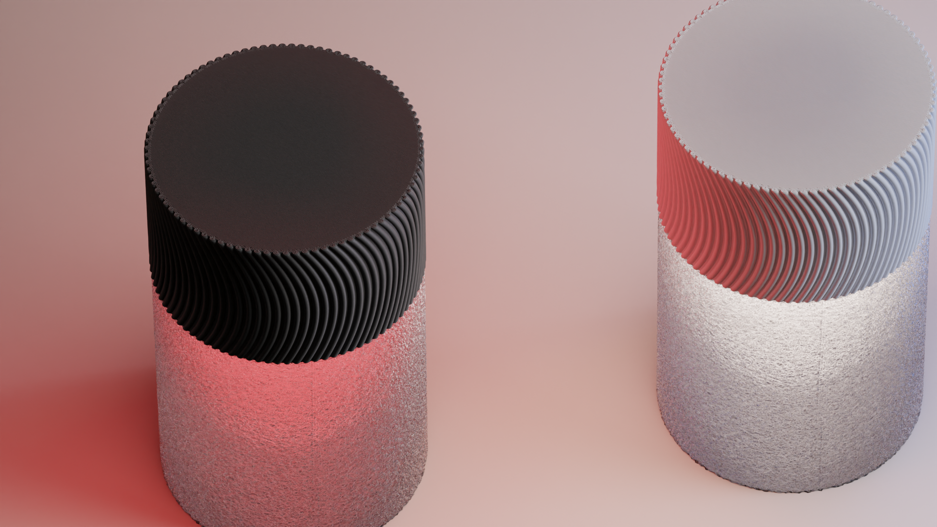 Modern Desktop Lamp. Wireless RGB Light for home